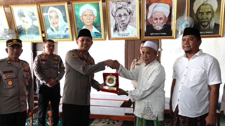 Anjangsana Kamtibmas, Kapolres Lampung Tengah Sambangi Ponpes Darussa’adah Gunung Sugih