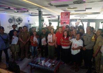 Kapolsek Sebangki Hadiri Reses DPR RI, Dukung Kolaborasi Pembangunan dan Keamanan