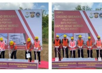 Kapolda Jambi Melakukan Peninjauan Dapur MBG (Makan Bergizi Gratis) di SPPG Polres Bungo
