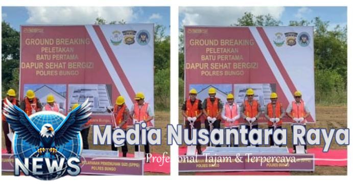Kapolda Jambi Melakukan Peninjauan Dapur MBG (Makan Bergizi Gratis) di SPPG Polres Bungo
