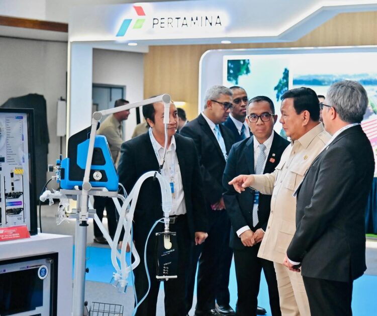 Dukung Teknologi Nasional, Presiden Prabowo Kunjungi Pameran Inovasi di KSTI 2025