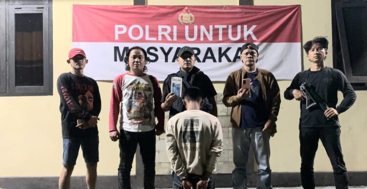 Polsek Wonosobo Polres Tanggamus Tangkap Tersangka Penadahan HP Hasil Curas