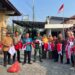Sambut HUT RI ke-80, Koramil dan Forkopimcam Kemusu Bagikan Bendera Merah Putih Ke Masyarakat