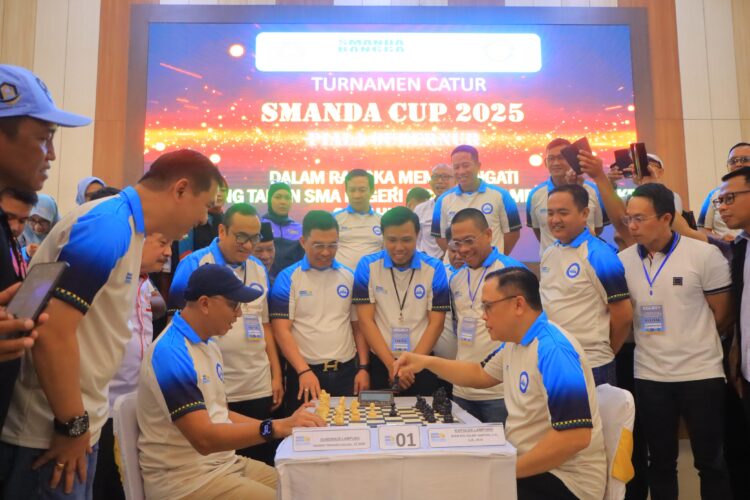 Pembukaan Turnamen Catur SMANDA Cup Piala Gubernur: Kapolda Lampung Tekankan Sportivitas dan Disiplin