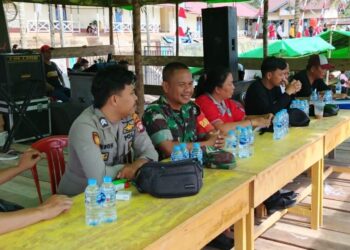 Polsek Meranti Hadir Open Turnamen Sepak Bola Meranti Cup Tahun 2025