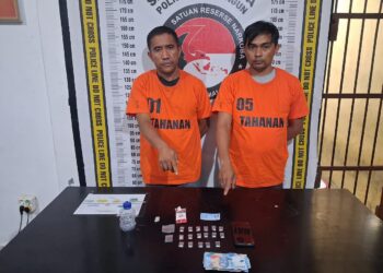 Sat Narkoba Polres Simalungun Gemilang Bongkar Peredaran Sabu 3,31 Gram, Dua Pengedar Dibekuk di Gubuk