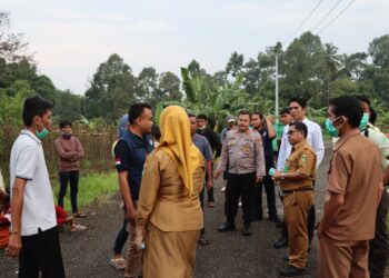 Sampel DNA Identik, Polres Tanggamus Serahkan Mayat Tanpa Kepala di Limau ke Keluarganya