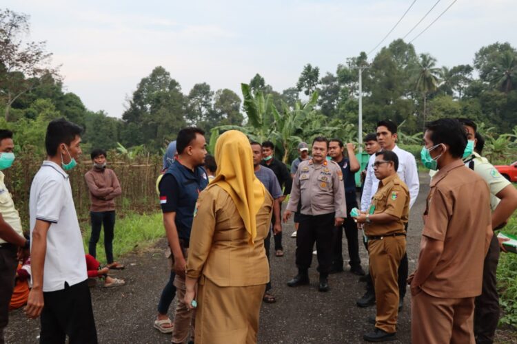 Sampel DNA Identik, Polres Tanggamus Serahkan Mayat Tanpa Kepala di Limau ke Keluarganya