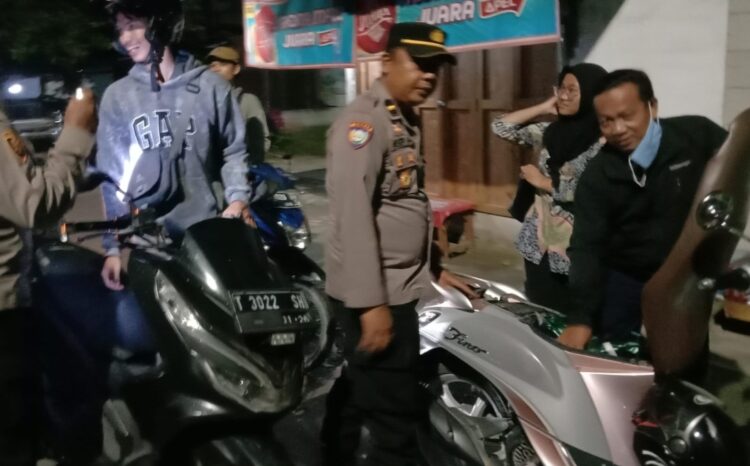 Polsek Cikarang Timur Gelar Operasi Kejahatan Jalanan, Sasaran Kendaraan dan Narkoba