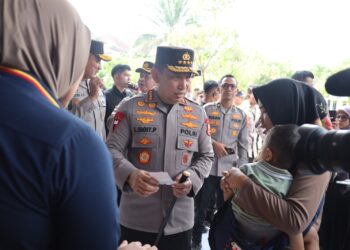 Kapolri Tinjau Distribusi SPHP, Sebanyak 2.225 Ton Telah Tersalurkan Kepada Masyarakat