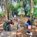 Kodim 0601/Pdg Karya Bhakti Bersama masyarakat di TMP Cihideung Barat, Cimanuk Pandeglang