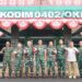Jalin Silaturahmi, Danbrigif 8 Kunjungi Kodim OKI