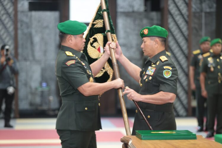 Kasad Pimpin Sertijab Pangdam III/Siliwangi, Gubernur Akmil, dan Dansecapa AD
