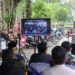 Kapolres Kotim Mengikuti Kegiatan Vicon Gerakan Pangan Murah Bersama Kapolri