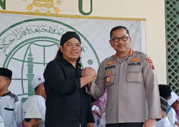 Jelang HUT ke-80 RI, Kabid Humas Polda Jateng Silaturahmi ke Ponpes Padang Jagad Semarang