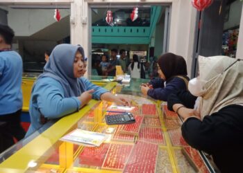 Harga Emas Jenis 999 di Sampit Kini Rp1.760.000 Per Gram