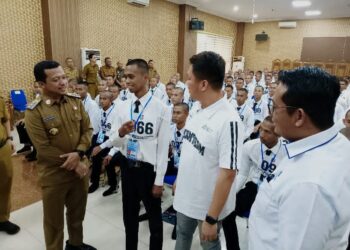 Dibuka Bupati Pringsewu Riyanto Pamungkas, Ratusan Peserta Ikuti Tes Seleksi Program Magang Ke Jepang