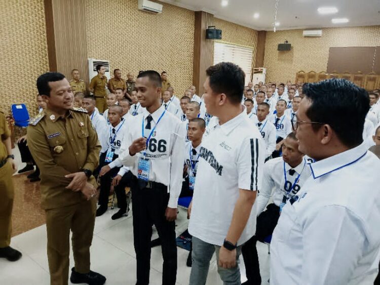 Dibuka Bupati Pringsewu Riyanto Pamungkas, Ratusan Peserta Ikuti Tes Seleksi Program Magang Ke Jepang