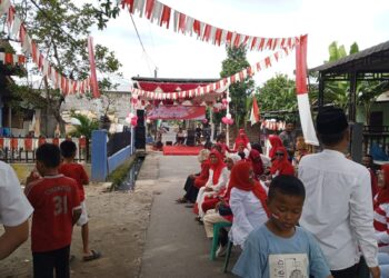 Warga Jalan Veteran Desa Purwodadi Rayakan HUT RI ke-80 dengan Semangat Tinggi