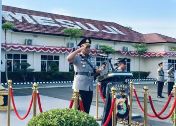 Kapolres Mesuji Pimpin Upacara Memperingati Hari Juang Polri 2025