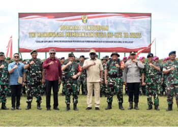 Brigjen TNI THEVI A ZEBUA Resmi’ Tutup TMMD 125 DI Kamno Sari
