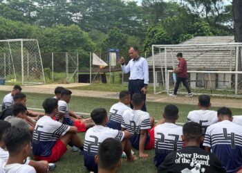Danpasmar 1 Tinjau Try Out Tim PSAL Jelang Hadapi Piala Panglima TNI Cup