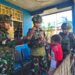 Rasa Asih Satgas Yonif 521/DY Binter Terbatas di Kabupaten Mamberamo Tengah, Papua Pegunungan
