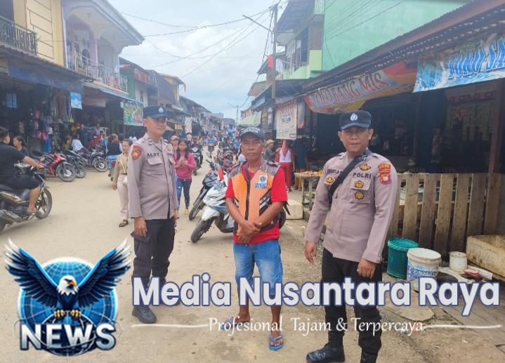 Imbauan Kamtibmas Polsek Menyuke Kepada Warga Saat Melaksanakan Patroli Siang