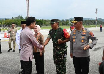 Wapres Gibran Tiba di Poso, Danrem 132/Tdl Tegakkan Pengamanan Maksimal