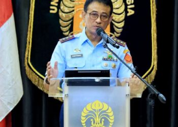 Pangkohanudnas Beri Kuliah Umum untuk Mahasiswa Baru Universitas Indonesia