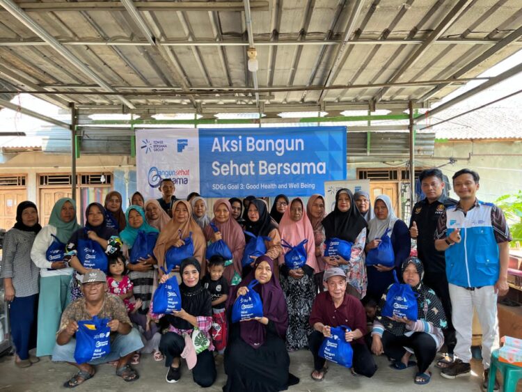 Tower Bersama Group (TBG)Gelar Aksi Bangun Sehat Bersama Di Kramat Jati