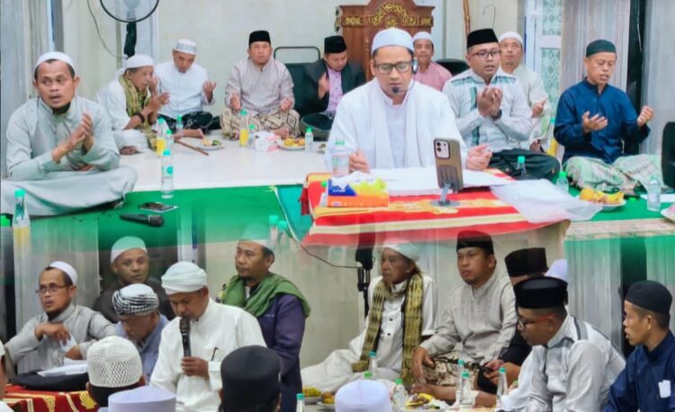Kapolsek Cikarang Selatan Hadiri Ta’lim Rutin FK-DKM Bersama Ulama dan Tokoh Desa Ciantra