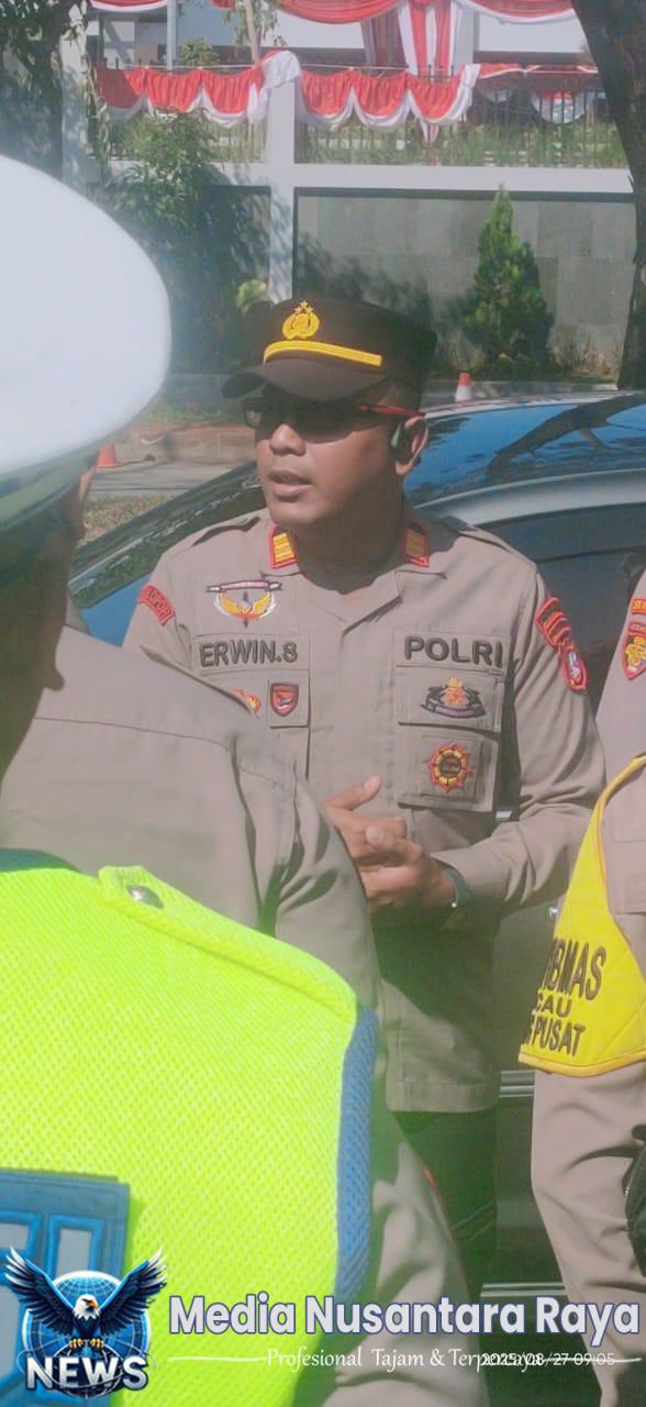 Polsek Cikarang Selatan Siagakan Personel Amankan Peresmian Gedung Gereja Paroki Ibu Teresa Cikarang