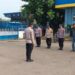 Polsek Cibarusah Pastikan Keamanan Massa Serikat Pekerja