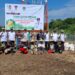 Dukung ketahanan pangan , Kasubsektor Sompak menghadiri kegiatan Penanaman jagung.