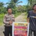 Personil Polsek Menjalin Laksanakan Sosialisasi Karhutla