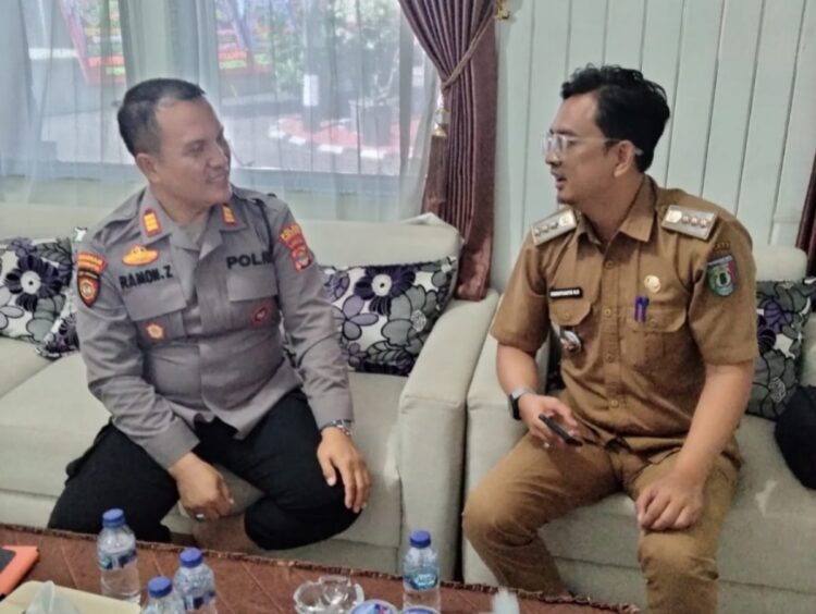 Awal Tugas, Kapolsek Pringsewu Kota Jalin Sinergi dengan Tokoh dan Pejabat Daerah