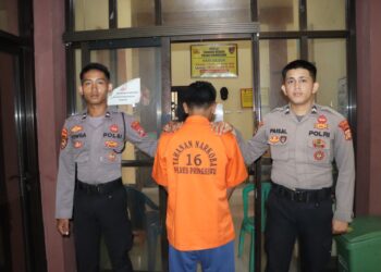 “Tiga Bulan Jadi Pengedar, Pemuda Pringsewu Akhirnya Ditangkap Polisi