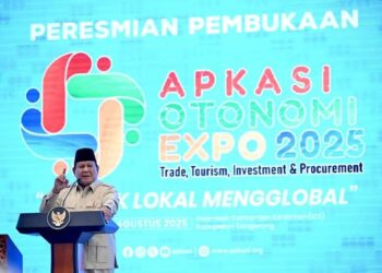 Presiden Prabowo Resmi Buka APKASI Otonomi Expo 2025