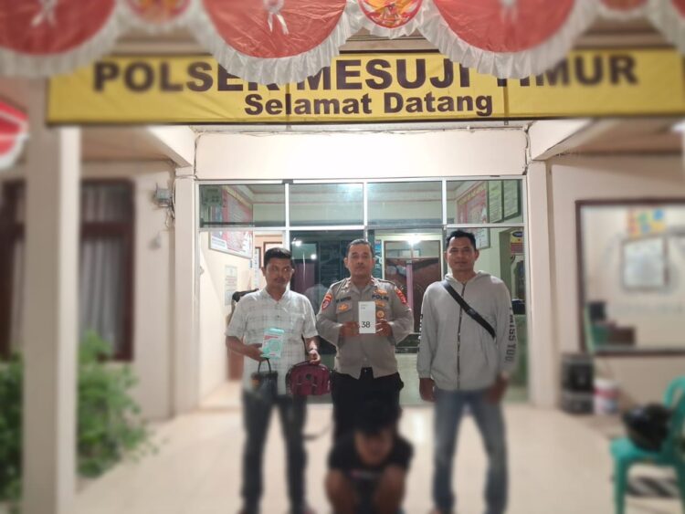 Unit Reskrim Polsek Mesuji Berhasil Ringkus Pelaku Curat di Desa Tanjung Mas Rejo
