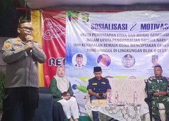 Polsek Serang Baru Gelar Sosialisasi Bahaya Narkoba dan Kenakalan Remaja
