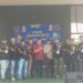 Polsek Tambun Selatan Kawal Anniversary Komunitas Ojol, Sampaikan Pesan Kondusifitas