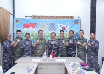 Askomlek Pangkormar Pimpin Marine To Marine Talks Bersama Marinir Korea Selatan