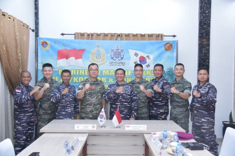 Askomlek Pangkormar Pimpin Marine To Marine Talks Bersama Marinir Korea Selatan