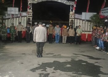Polsek Serang Baru Gelar Apel Gabungan Siaga Mako, Siap Jaga Keamanan Wilayah