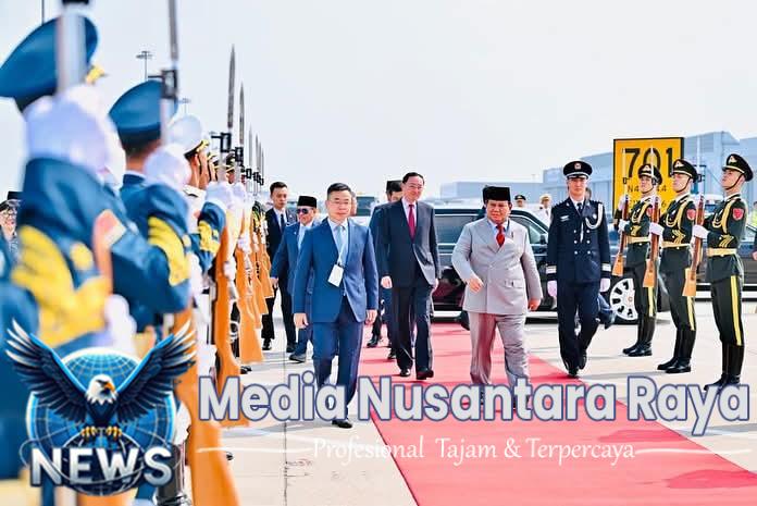 Presiden Prabowo Kembali ke Tanah Air Usai Rangkaian Kunjungan Kerja di Tiongkok