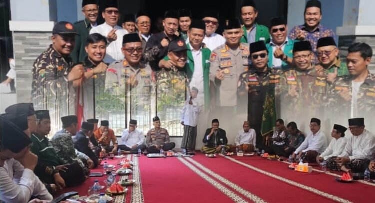 Kapolres Metro Bekasi Safari Kamtibmas di PCNU, Tegaskan Komitmen Jaga Kondusivitas