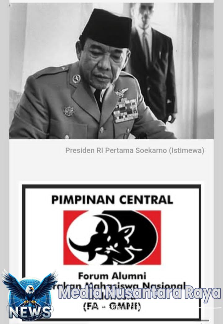 Dekrit Presiden Artinya Indonesia Kembali Ke Rel Perjuangan Bangsa Yang Benar .- Oleh : TEUKU IMRAN Ketua Bidang Hubungan Luar Negeri FA – GMNI