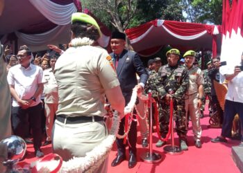 Bupati Bogor Resmikan Monumen Pahlawan di Jonggol, Kenang Jasa Mayor Oking   