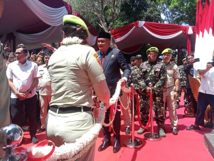 Bupati Bogor Resmikan Monumen Pahlawan di Jonggol, Kenang Jasa Mayor Oking